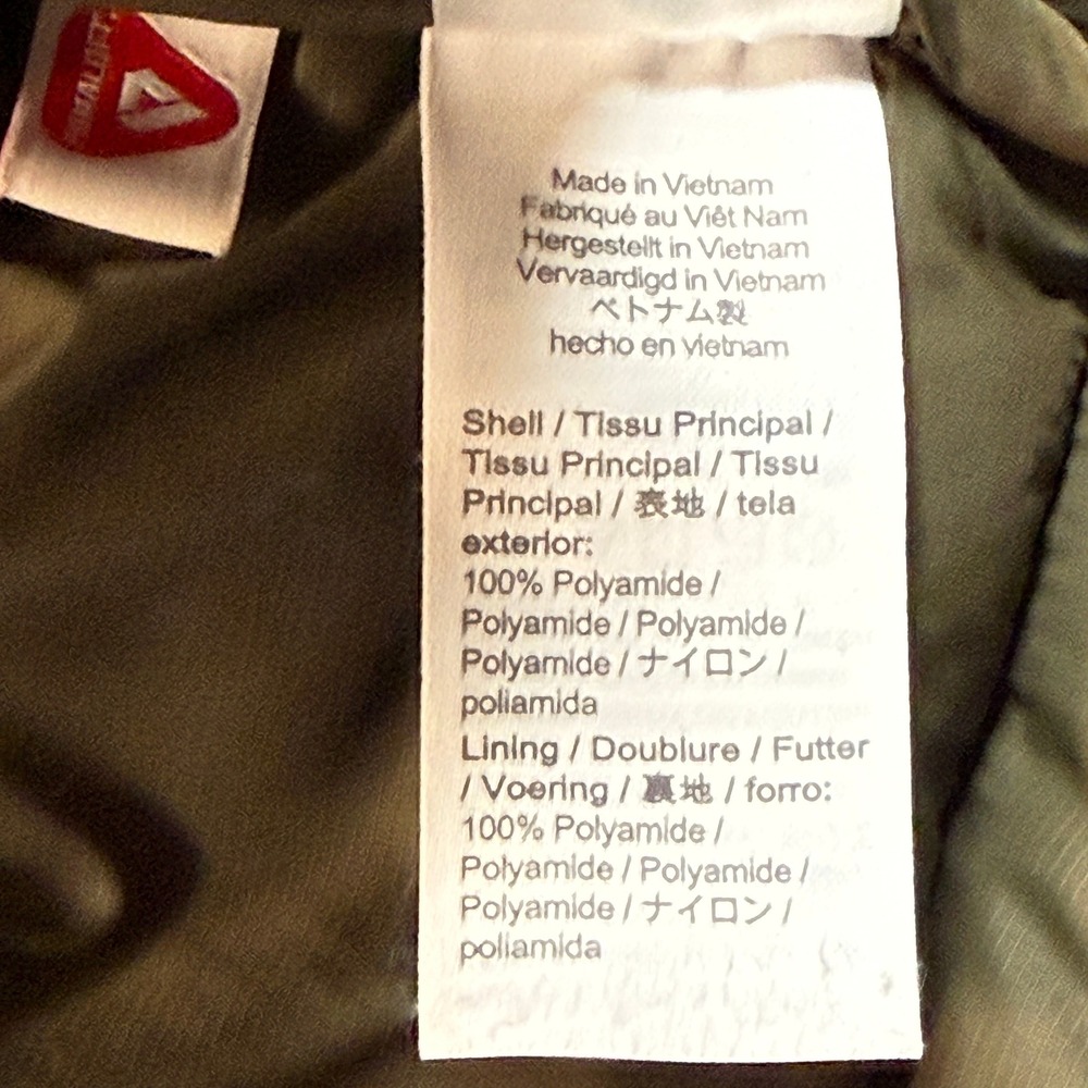 J Crew Nordic Puffer Jacket Mens Medium Navy Blue Primaloft Insulated AZ580 - Picture 8 of 14